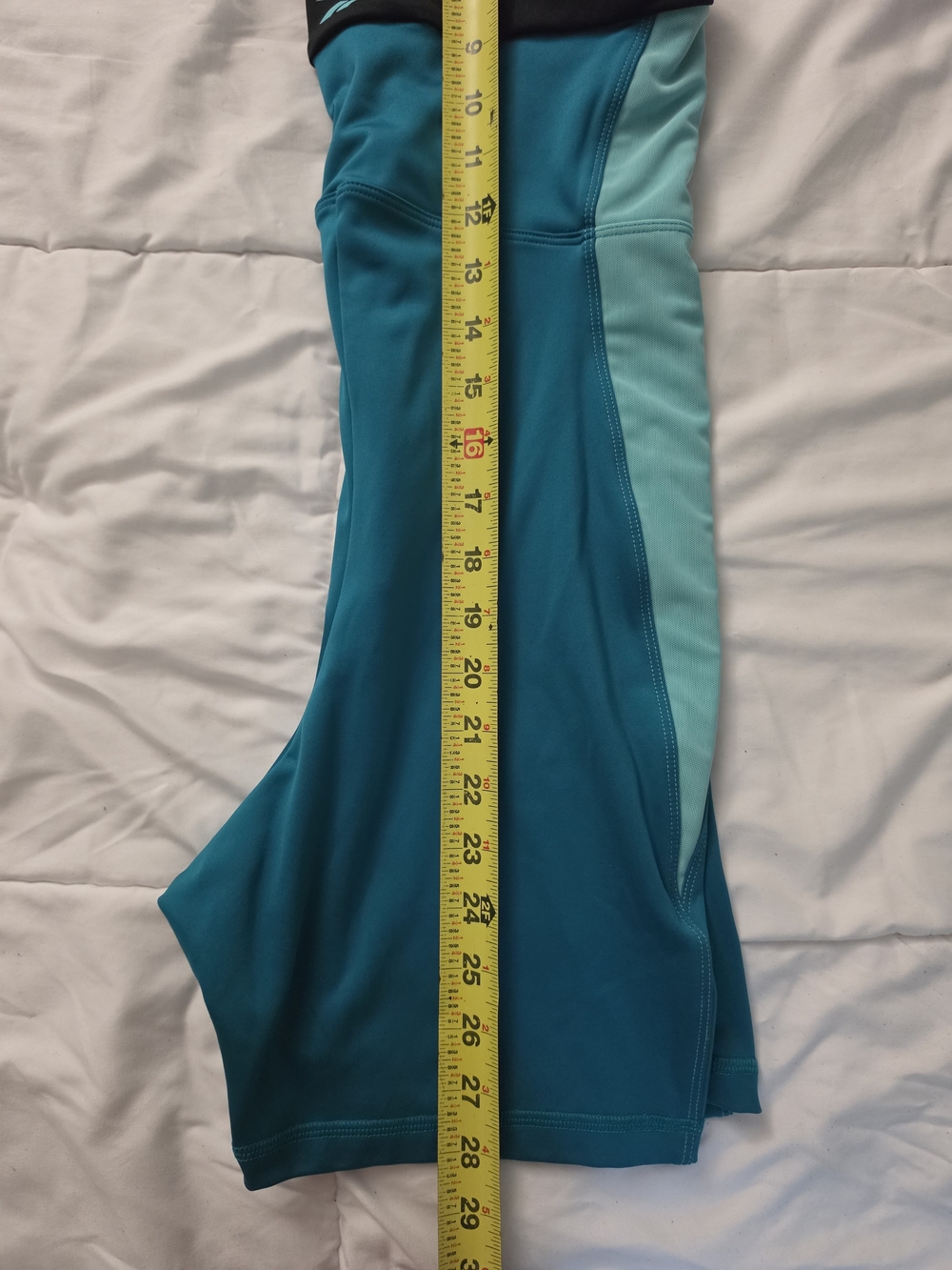 Reebok x Cardi B Women's Seaport Teal Leotard & Bandeau Top Set - Size Medium - Picture 16 of 16